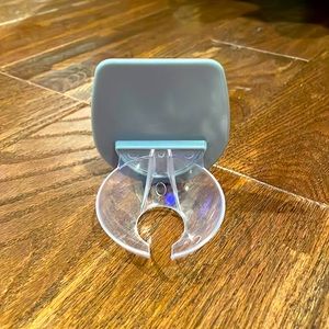 Shower wine glass holder